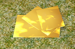 Gold Sheeting