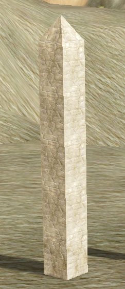 Cut Stone Obelisk